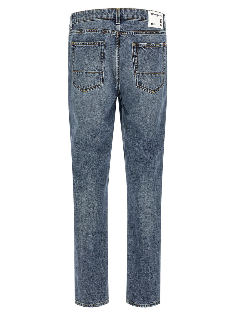 Jeans amples en coton bleu Department 5