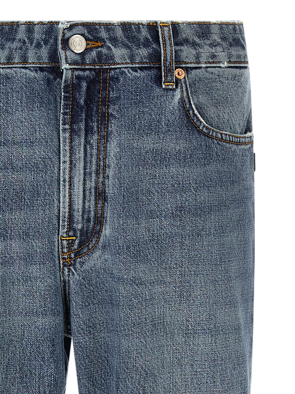 Jeans amples en coton bleu Department 5