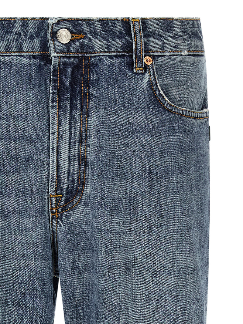 Jeans amples en coton bleu Department 5