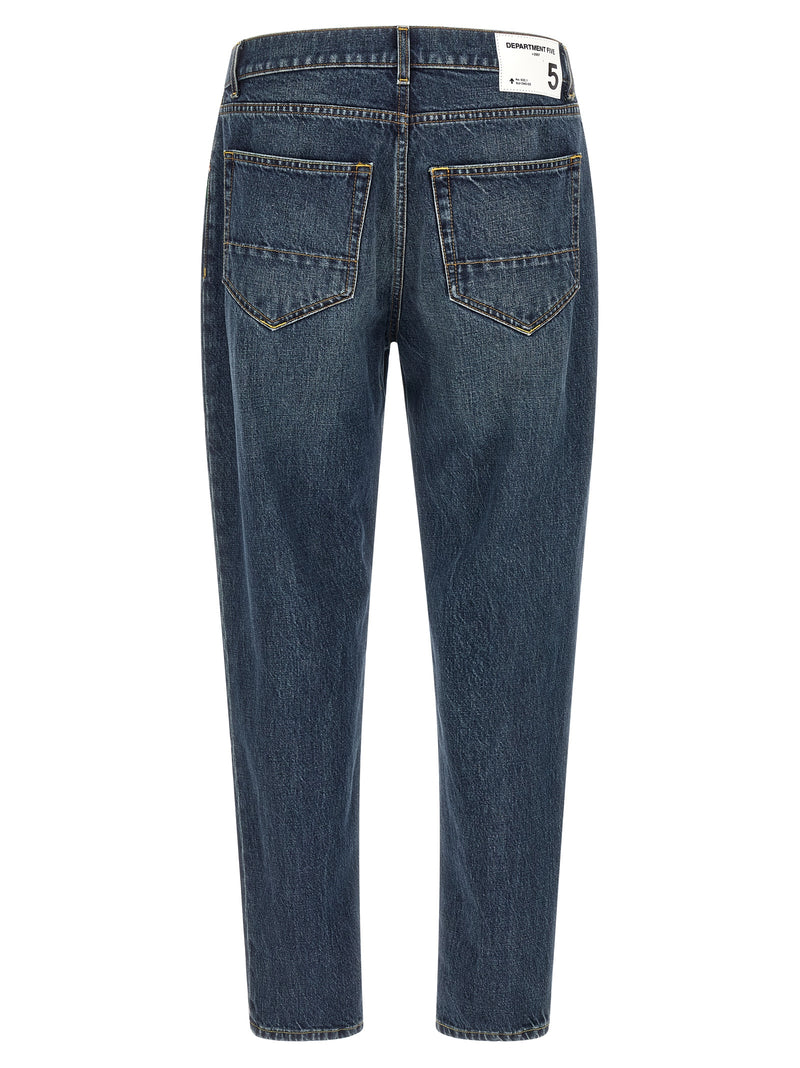 Department 5 Jean fuselé en coton bleu