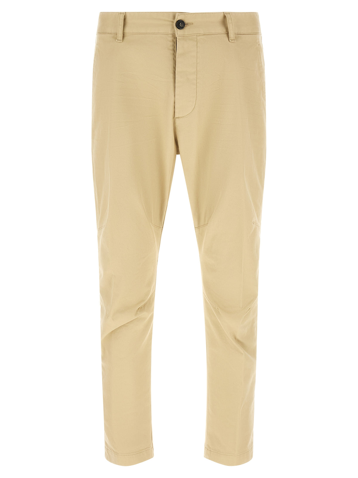 Pantalon cargo en coton beige Dsquared²