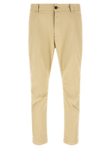 Pantalon cargo en coton beige Dsquared²
