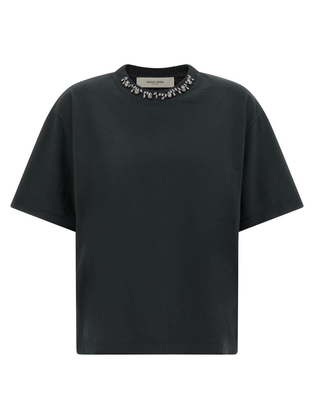 T-shirt Golden Goose en coton noir