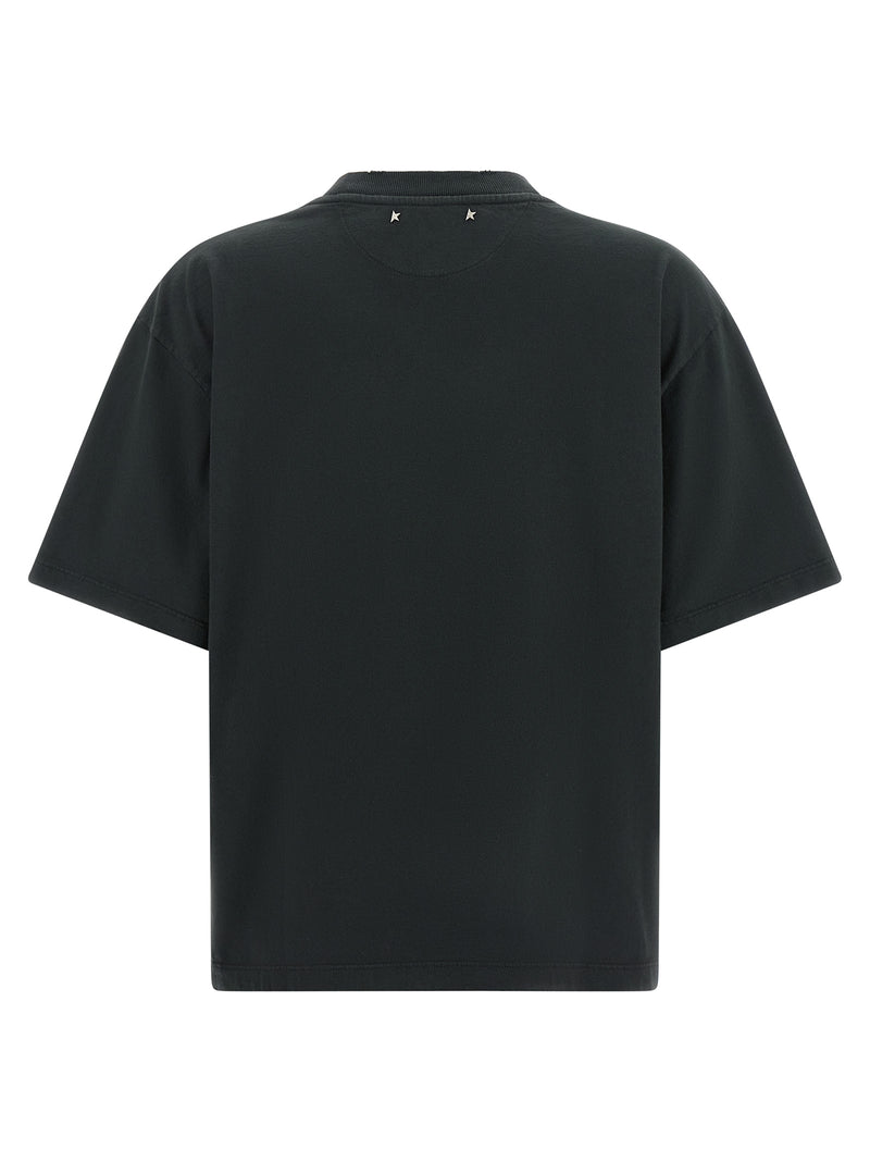 Golden Goose Black Cotton T-Shirt