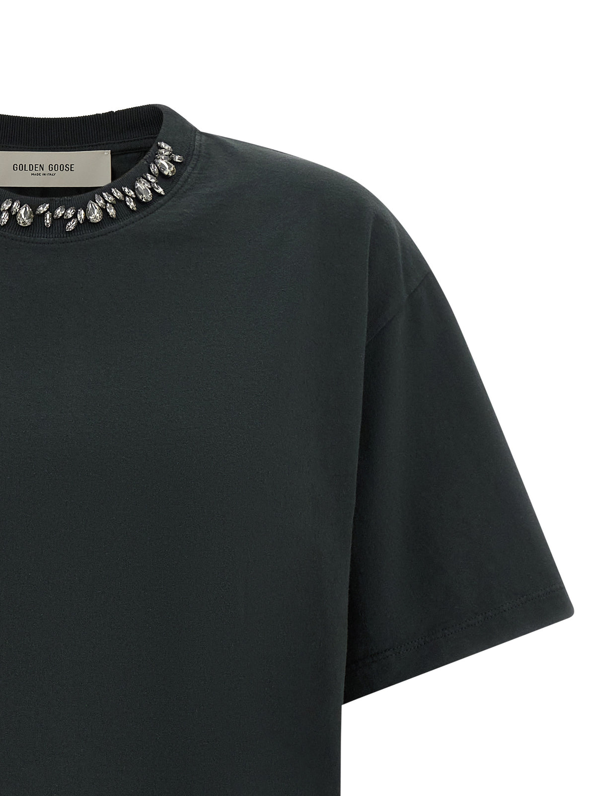 T-shirt Golden Goose en coton noir