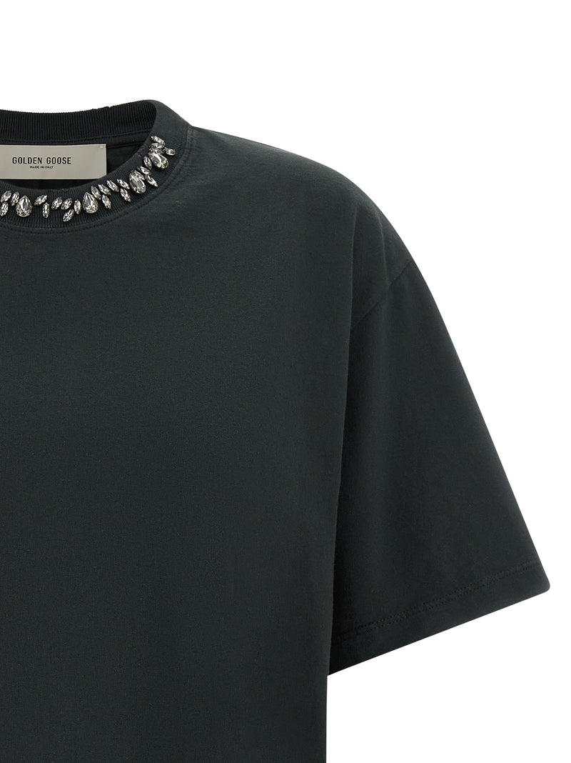 Golden Goose Black Cotton T-Shirt