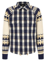 Chemisier en coton multicolore Dsquared²