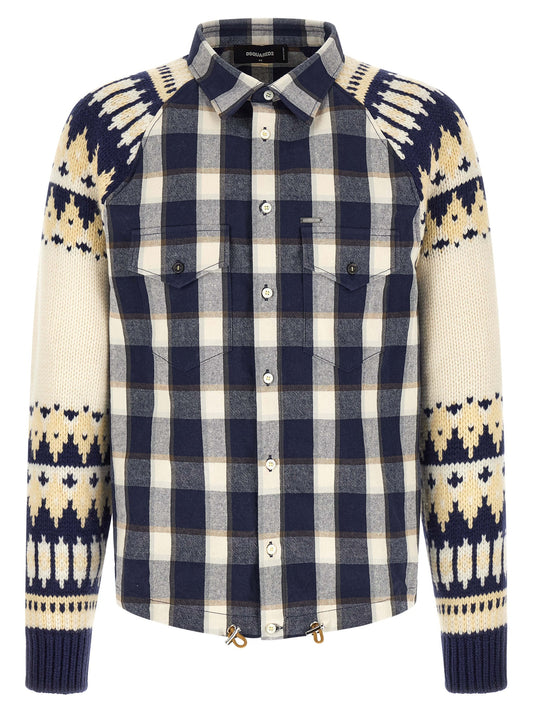 Dsquared² Multicolor Cotton Blouse