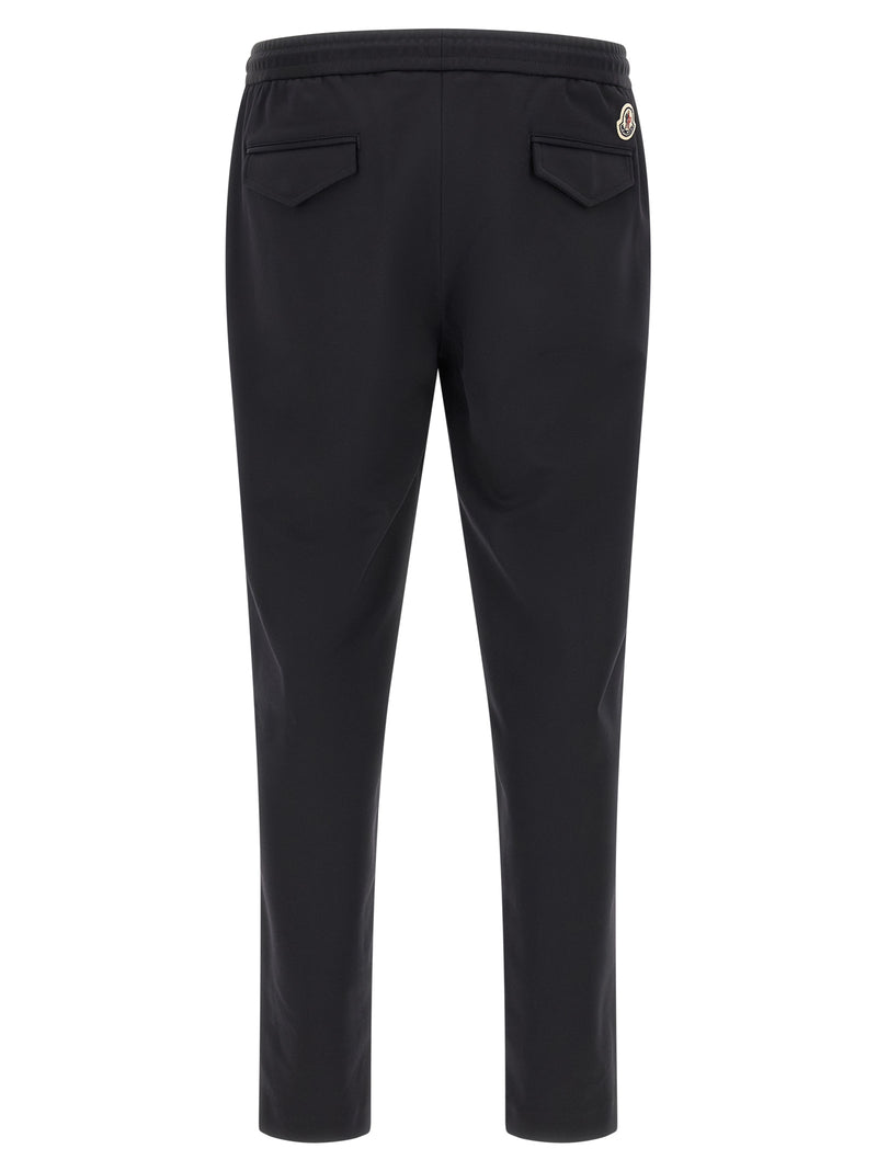 Jogging Moncler noir en polyamide
