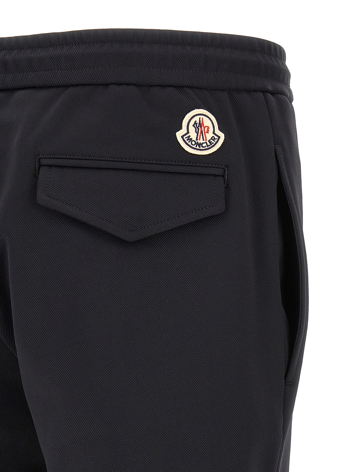 Jogging Moncler noir en polyamide