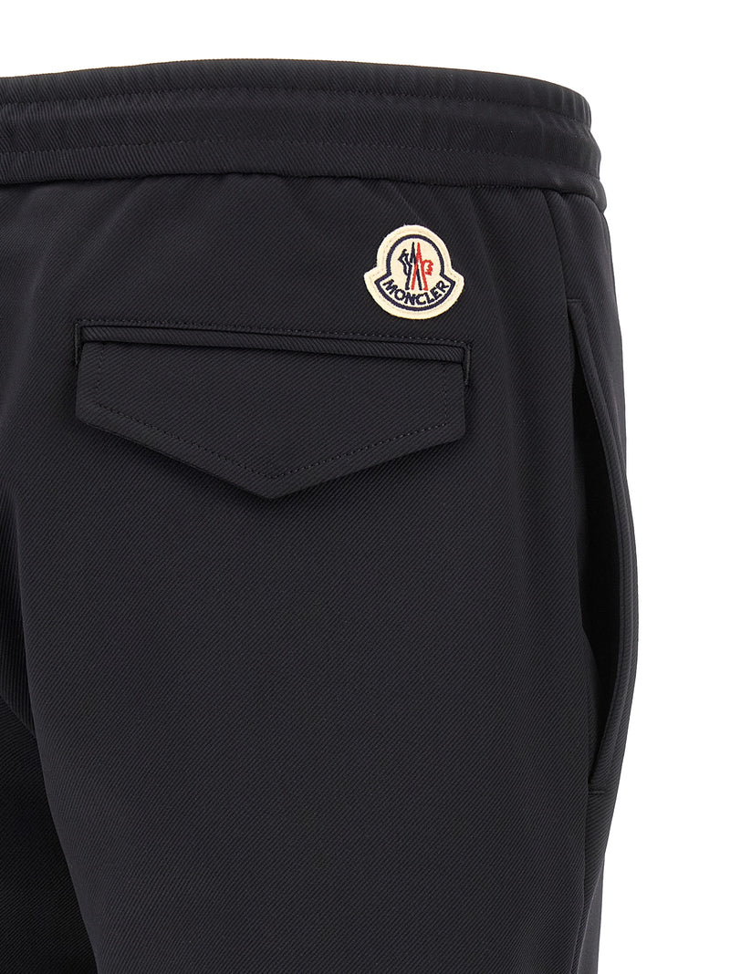 Jogging Moncler noir en polyamide