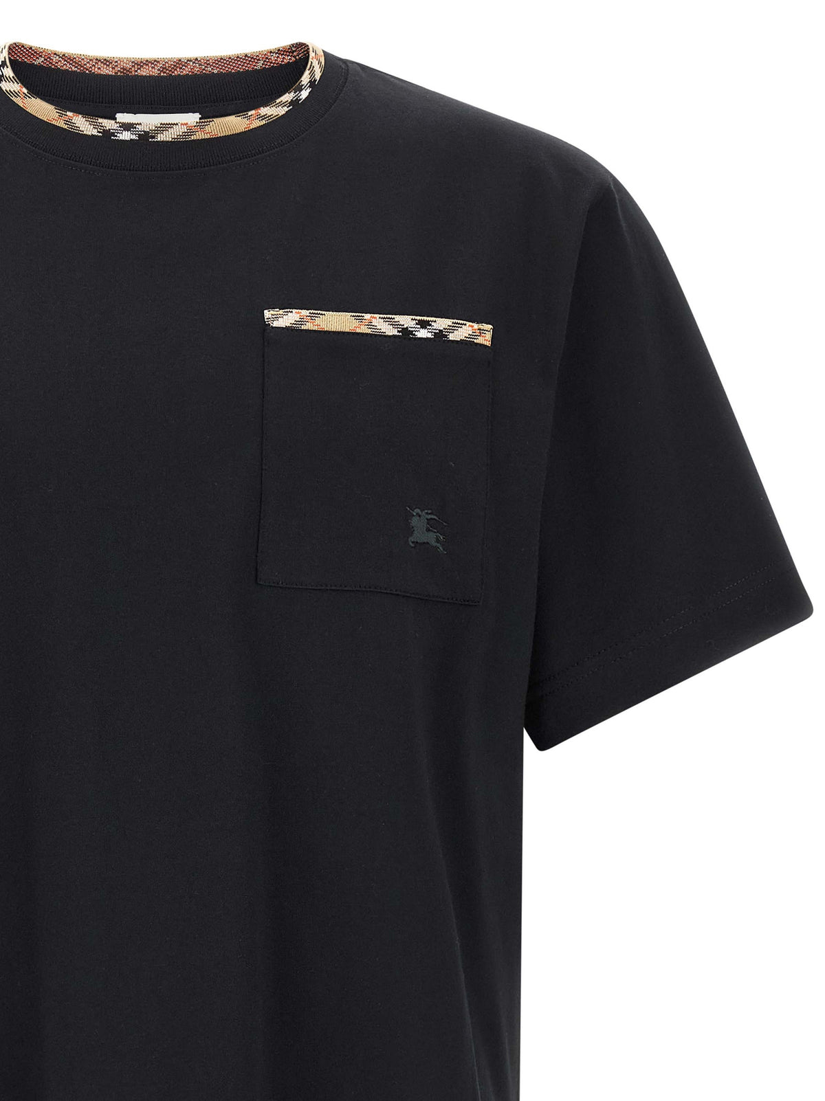 T-shirt Burberry en coton noir