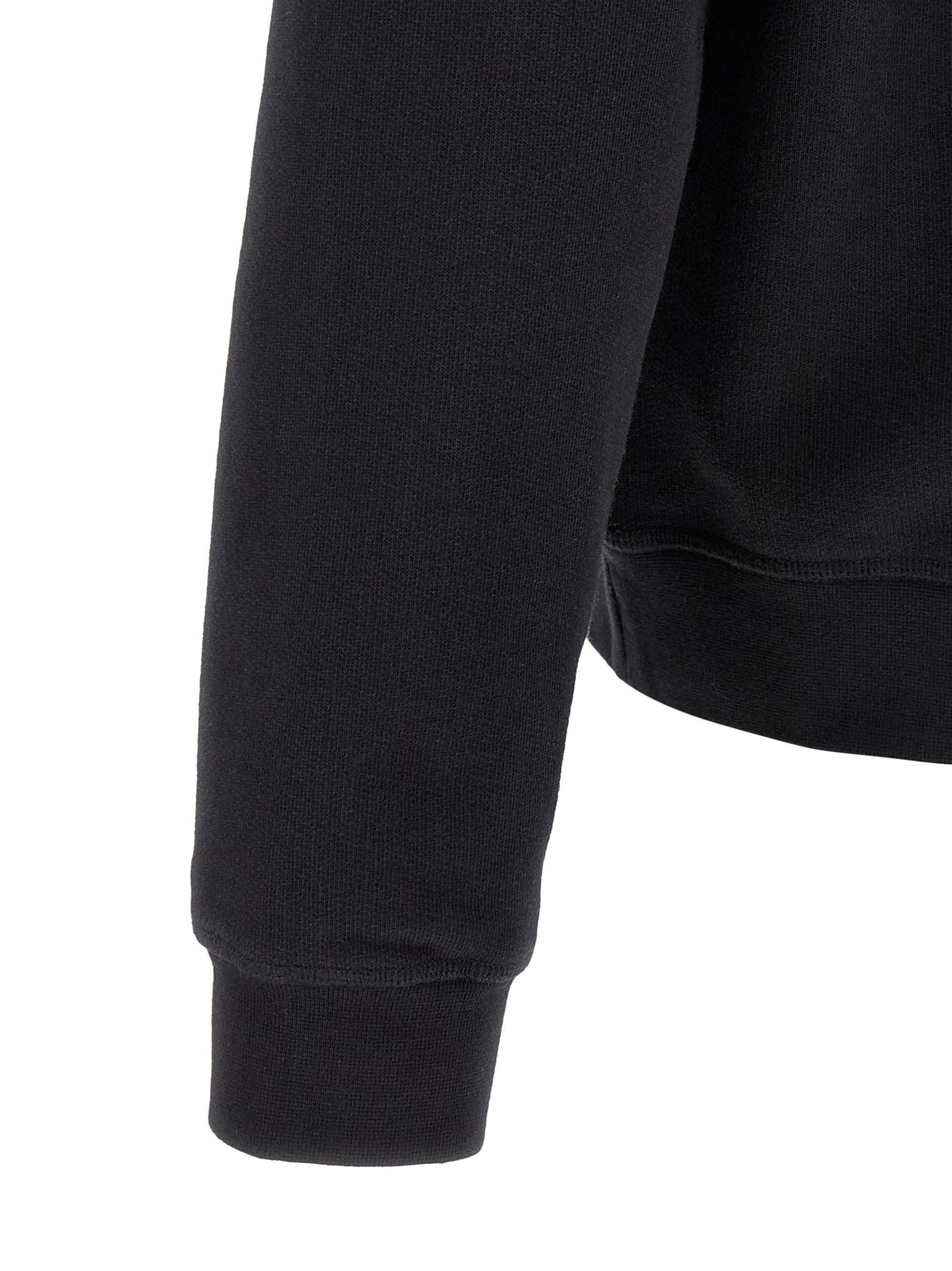 Dsquared² Black Cotton Sweatshirt - Effortless Urban Style