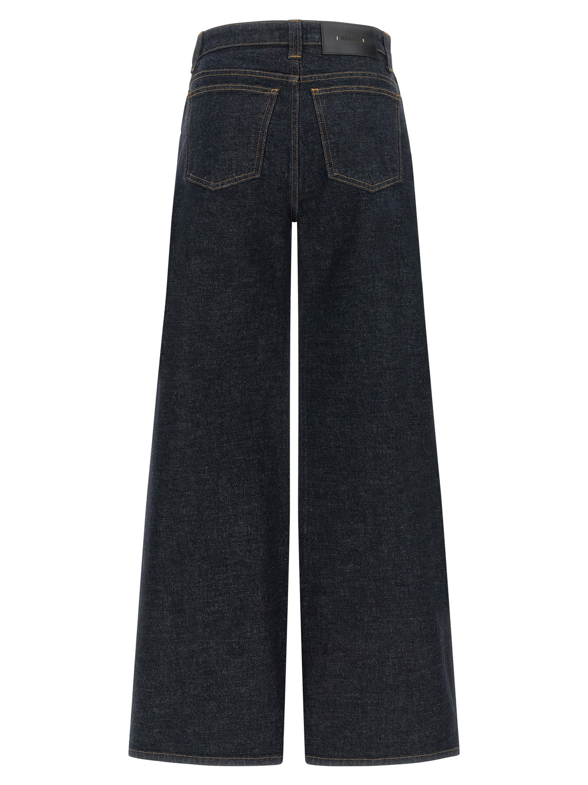 Khaite Blue Cotton Flared Jeans