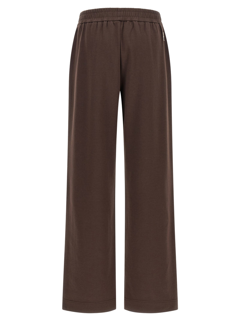 Joggers en coton marron Moncler (Pantalon de sport)