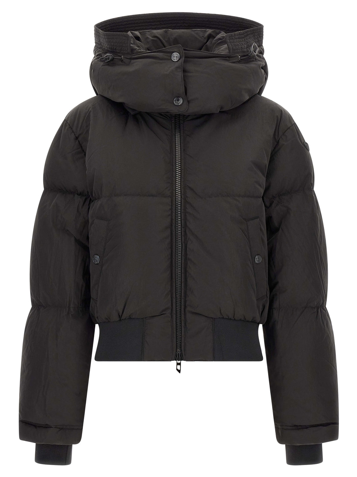 Veste longue Diesel en polyamide noir