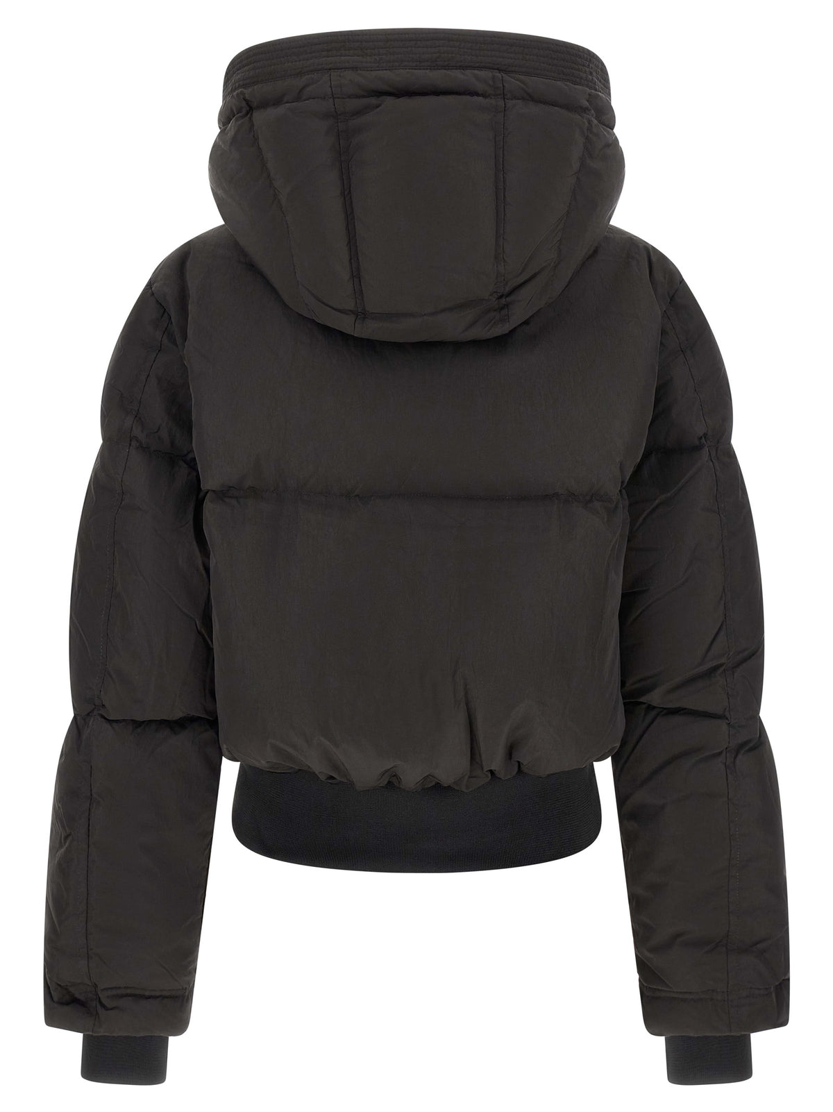 Veste longue Diesel en polyamide noir