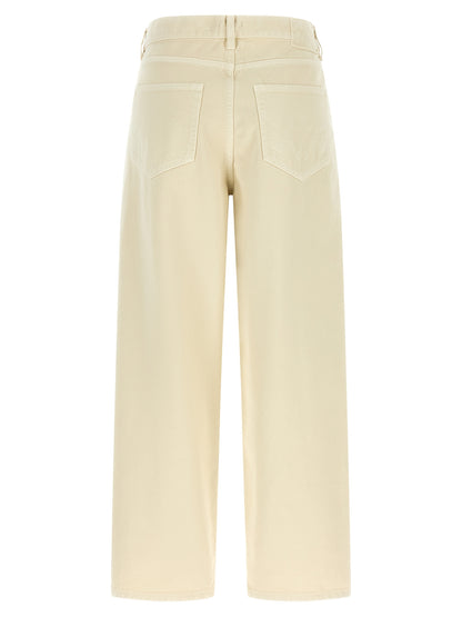 PINKO Beige Cotton Jeans Denim