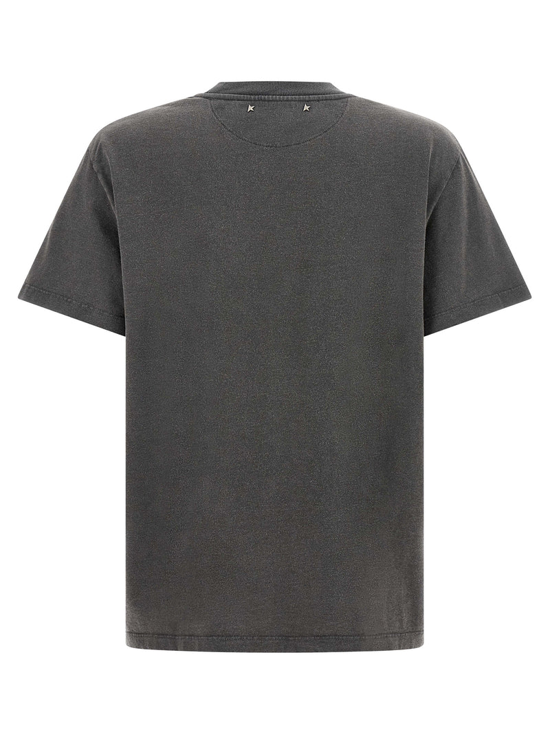 Golden Goose Gray Cotton T-Shirt