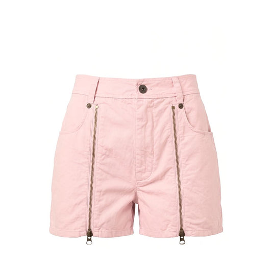 Short en coton rose pour femme Mr&Mrs Italy