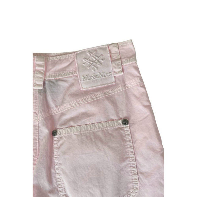 Short en coton rose pour femme Mr&Mrs Italy