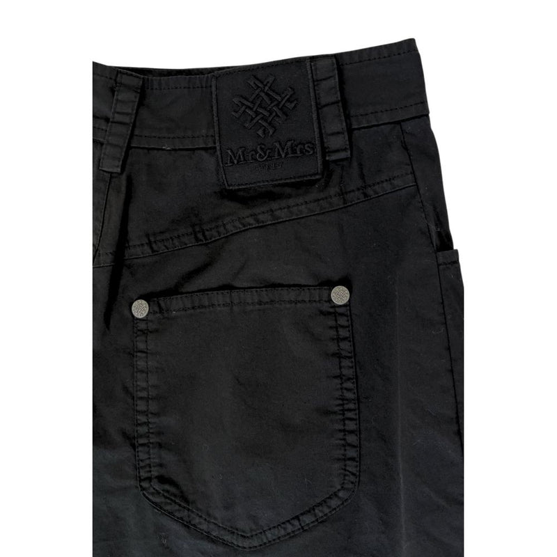 Shorts en coton noir femme Mr&Mrs Italy