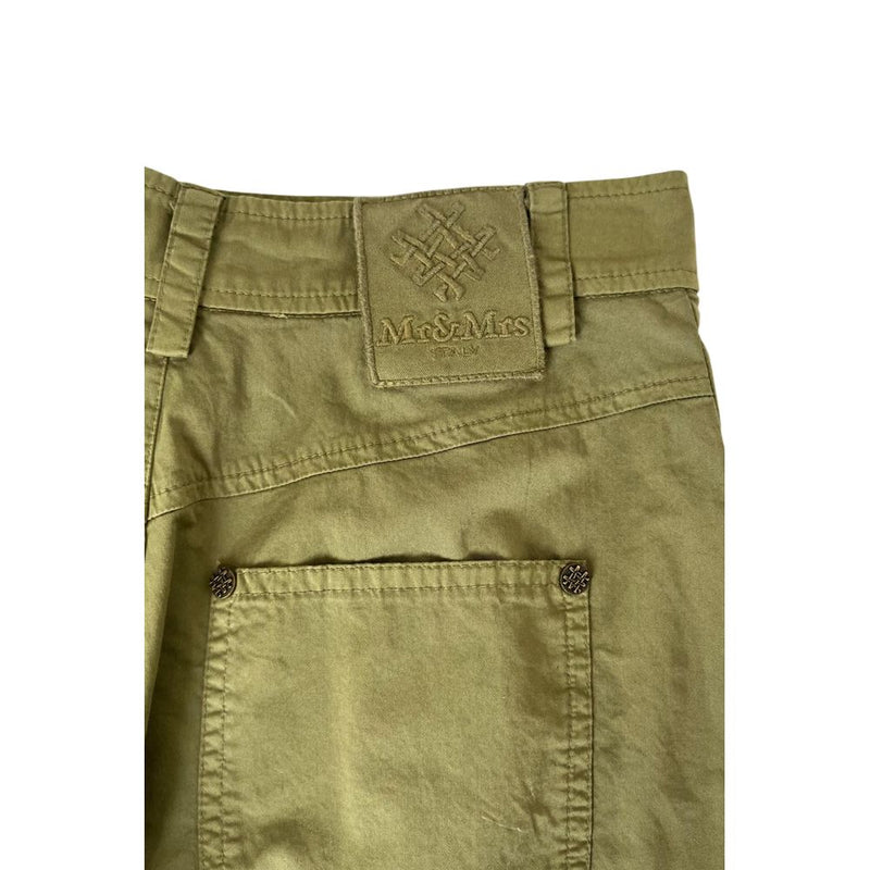 Short pour Femme en Coton Vert Mr&Mrs Italy