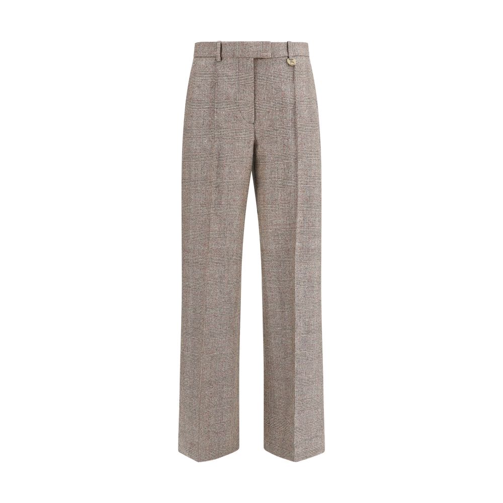 Pantalon Burberry en laine beige Oves Aries