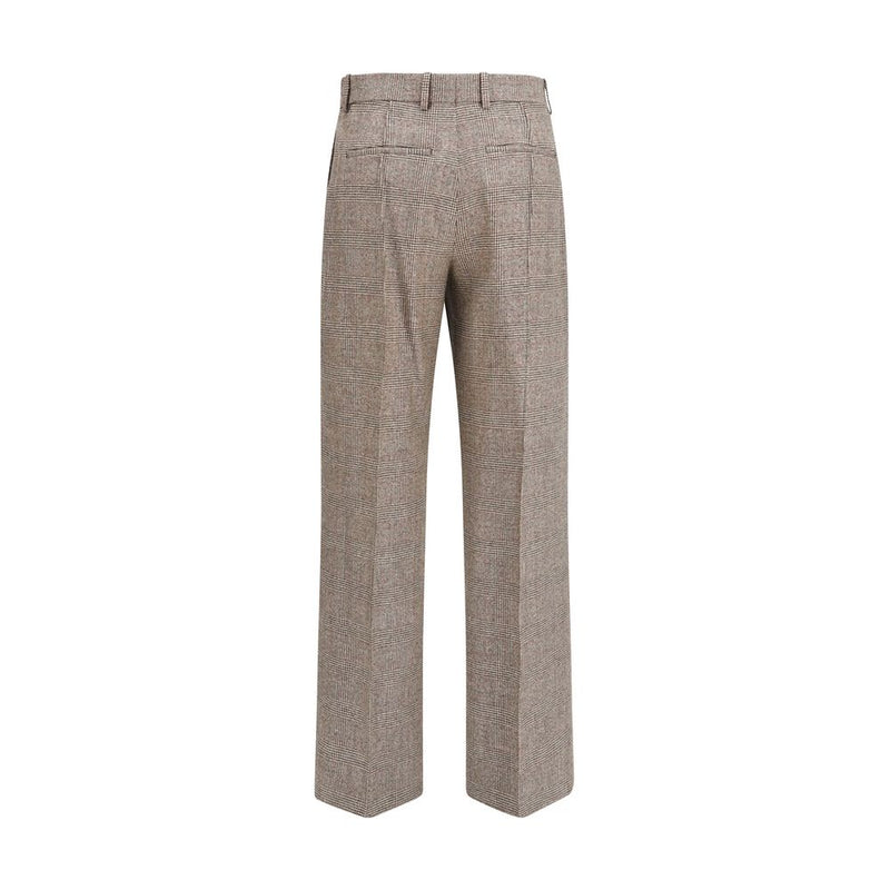 Burberry Beige Wool Oves Aries Dress Pants