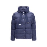 Veste longue Herno en polyester bleu