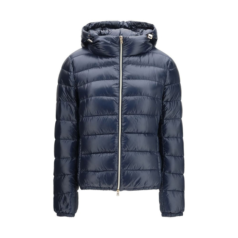Herno Giada Blue Polyamide Full-Length Jacket for Women