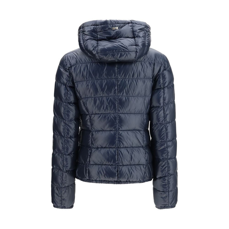 Herno Giada Blue Polyamide Full-Length Jacket for Women