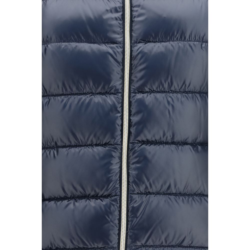 Herno Giada Blue Polyamide Full-Length Jacket for Women