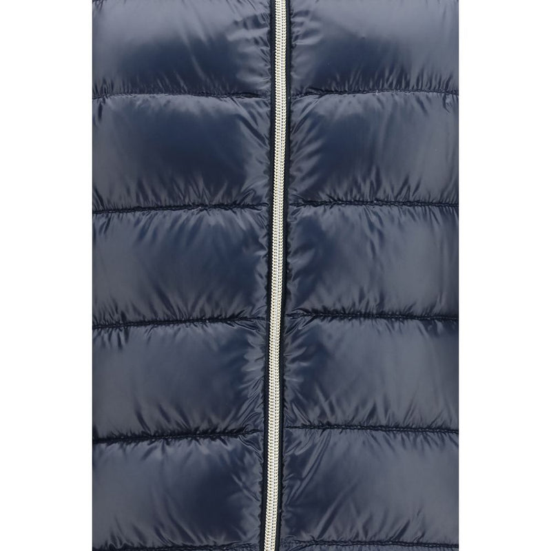 Herno Giada Blue Polyamide Full-Length Jacket for Women