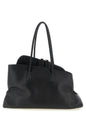 The Attico Black Calfskin Shoulder Bag