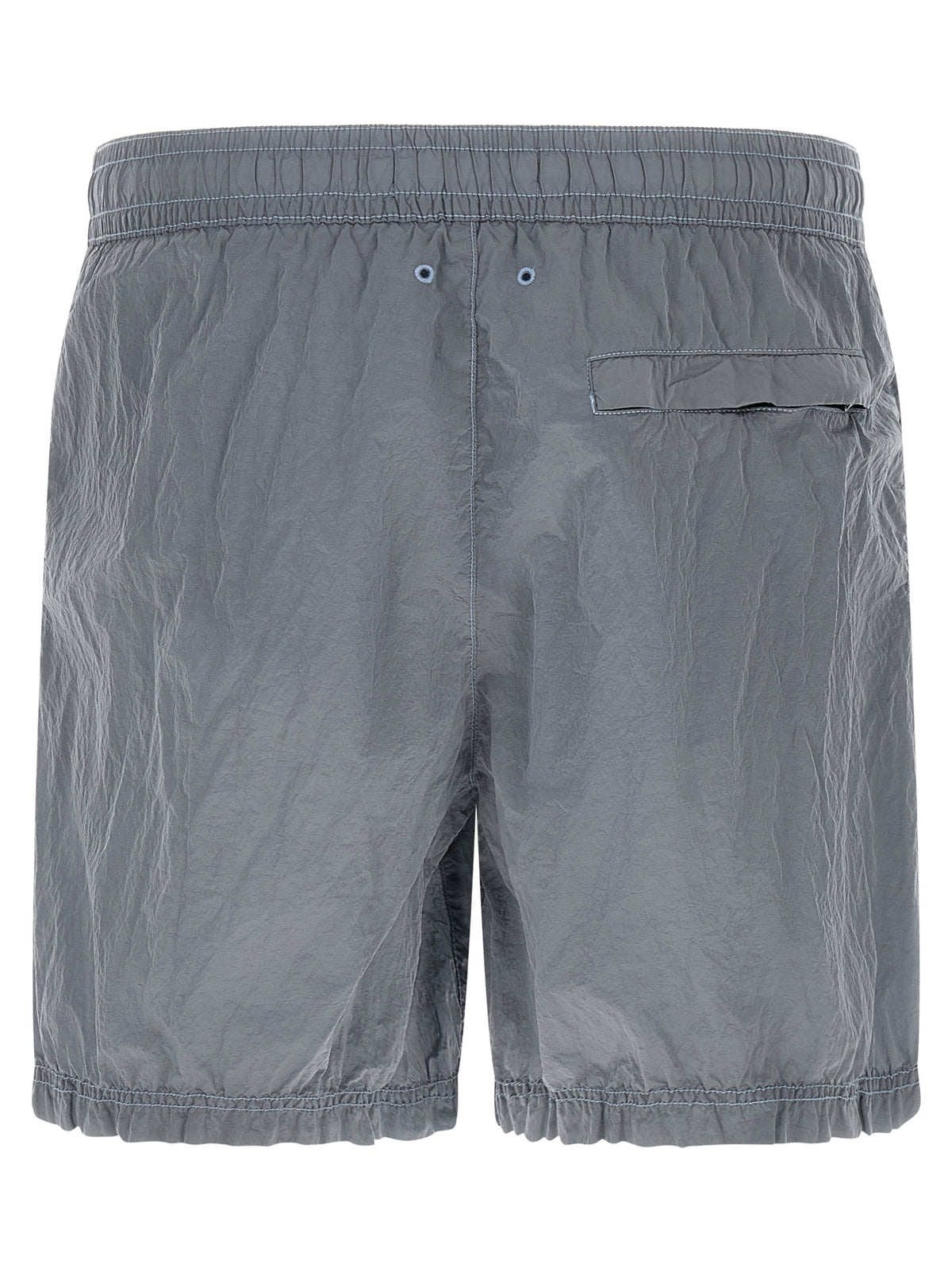 Short de bain Stone Island en polyamide gris