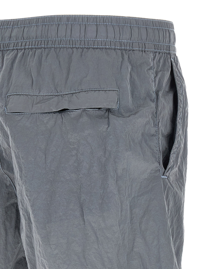 Short de bain Stone Island en polyamide gris