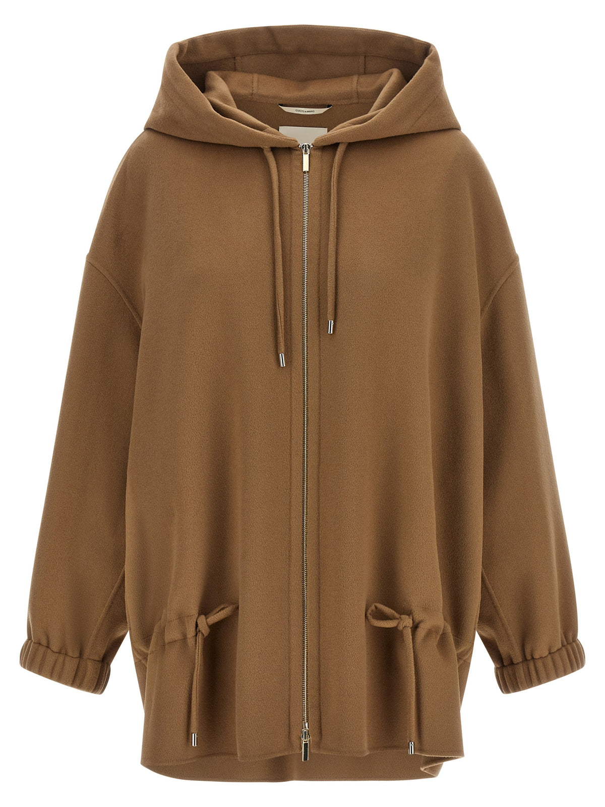 Manteau en laine marron 'S Max Mara