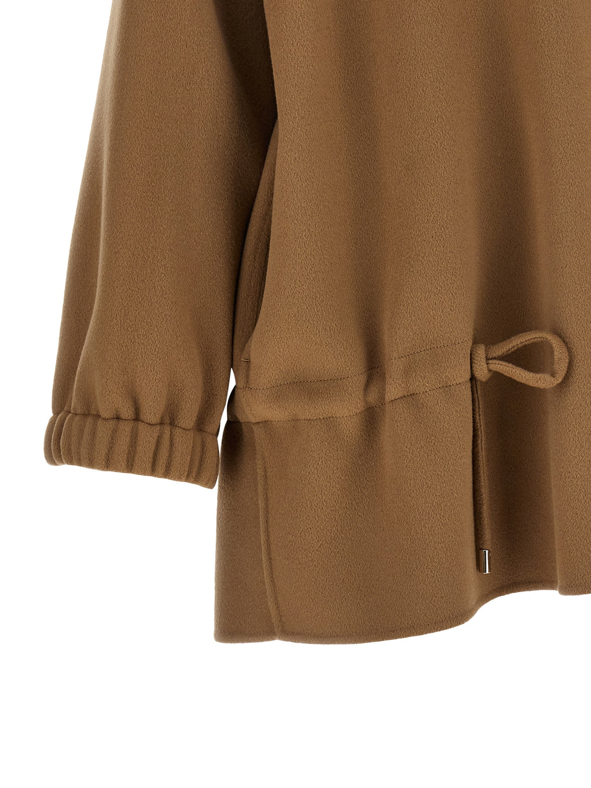 Manteau en laine marron 'S Max Mara