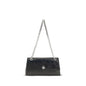 Tory Burch Black Suede Leather Shoulder Bag