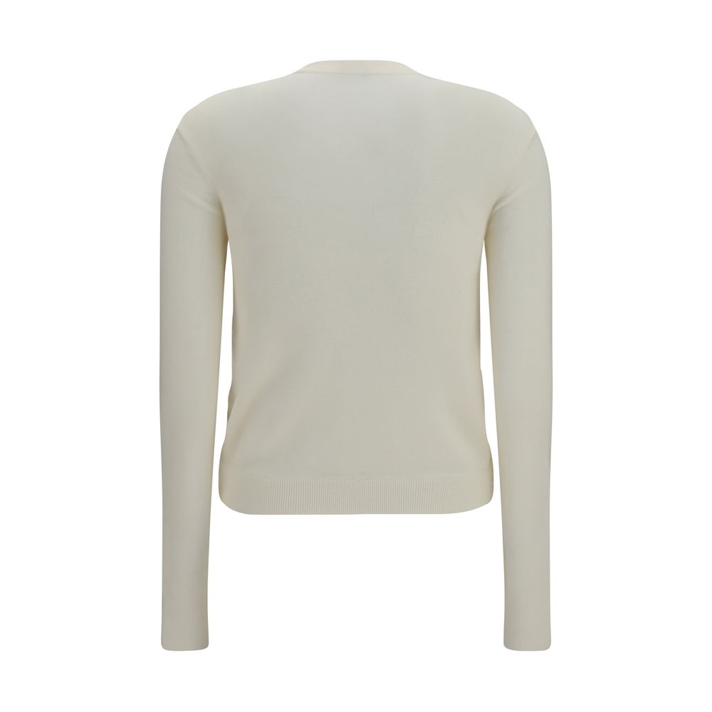 Cardigan Beige en Polyamide Burberry pour Femme