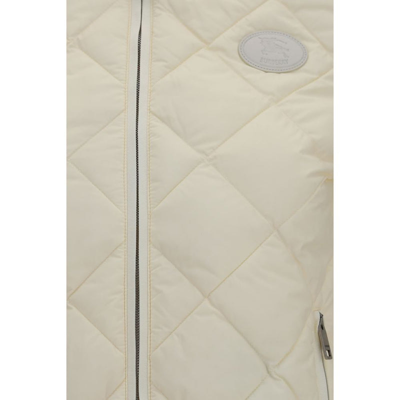 Cardigan Beige en Polyamide Burberry pour Femme