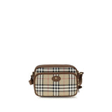 Sac à bandoulière en coton beige Burberry