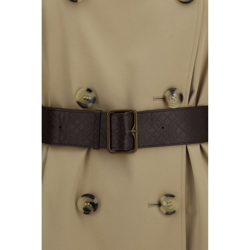 Burberry Kensington Beige Cotton Trench Coat for Women