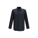 Gucci Black Polyamide Full-Length Jacket - GG Light Silk Faille
