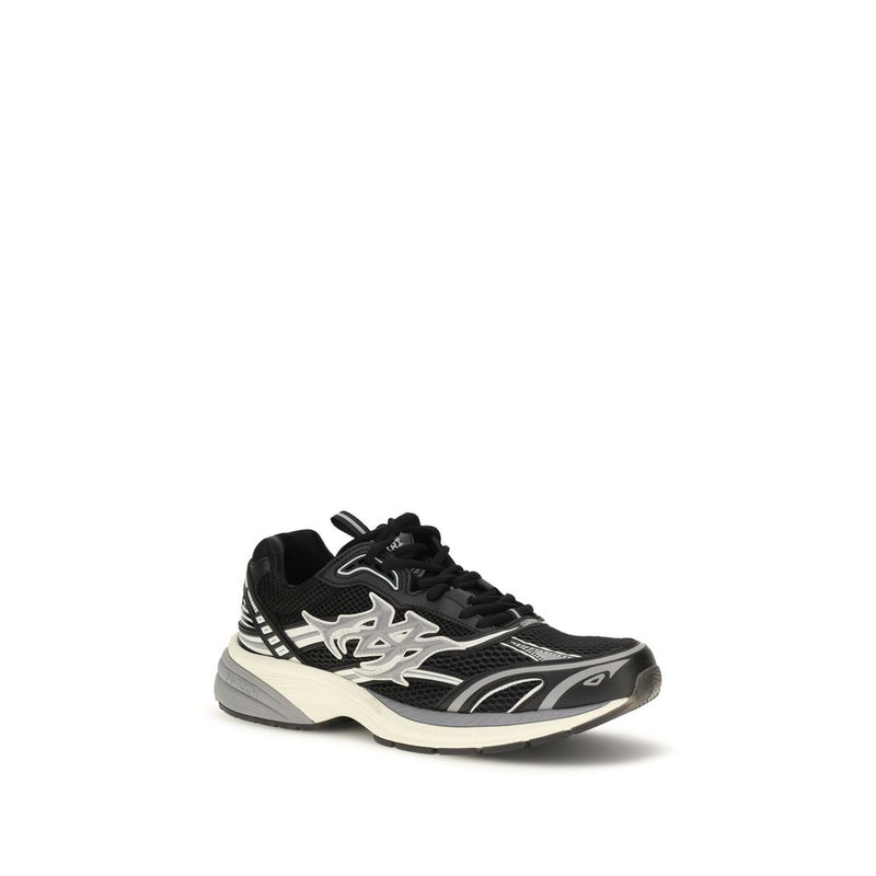 Amiri Black Calf Leather Bos Taurus Athletic Sneakers