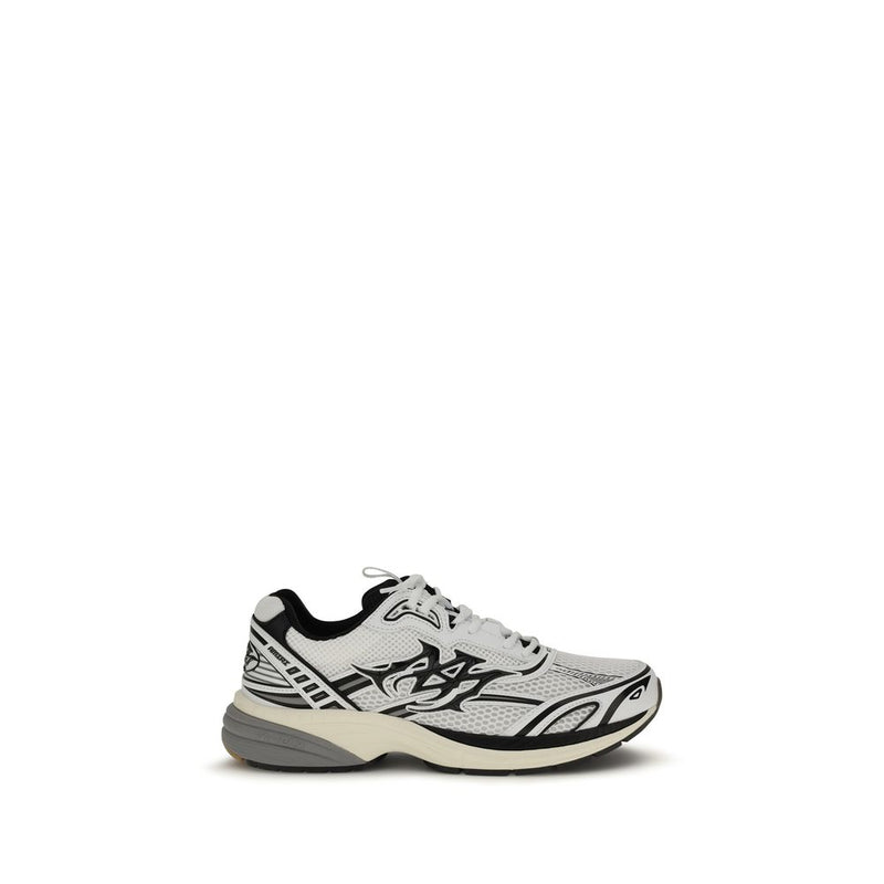 Amiri White Calf Leather Bos Taurus Athletic Sneakers