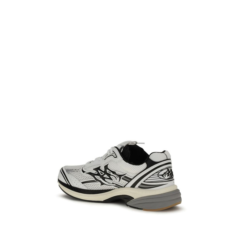 Amiri White Calf Leather Bos Taurus Athletic Sneakers