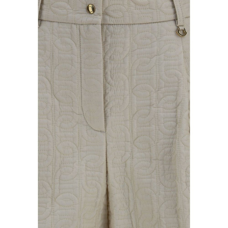 Moncler Beige Polyamide Bermuda Shorts for Women