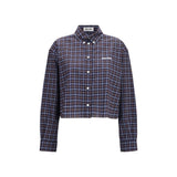 Miu Miu Multicolor Cotton Pattern Shirt - AW26 Collection